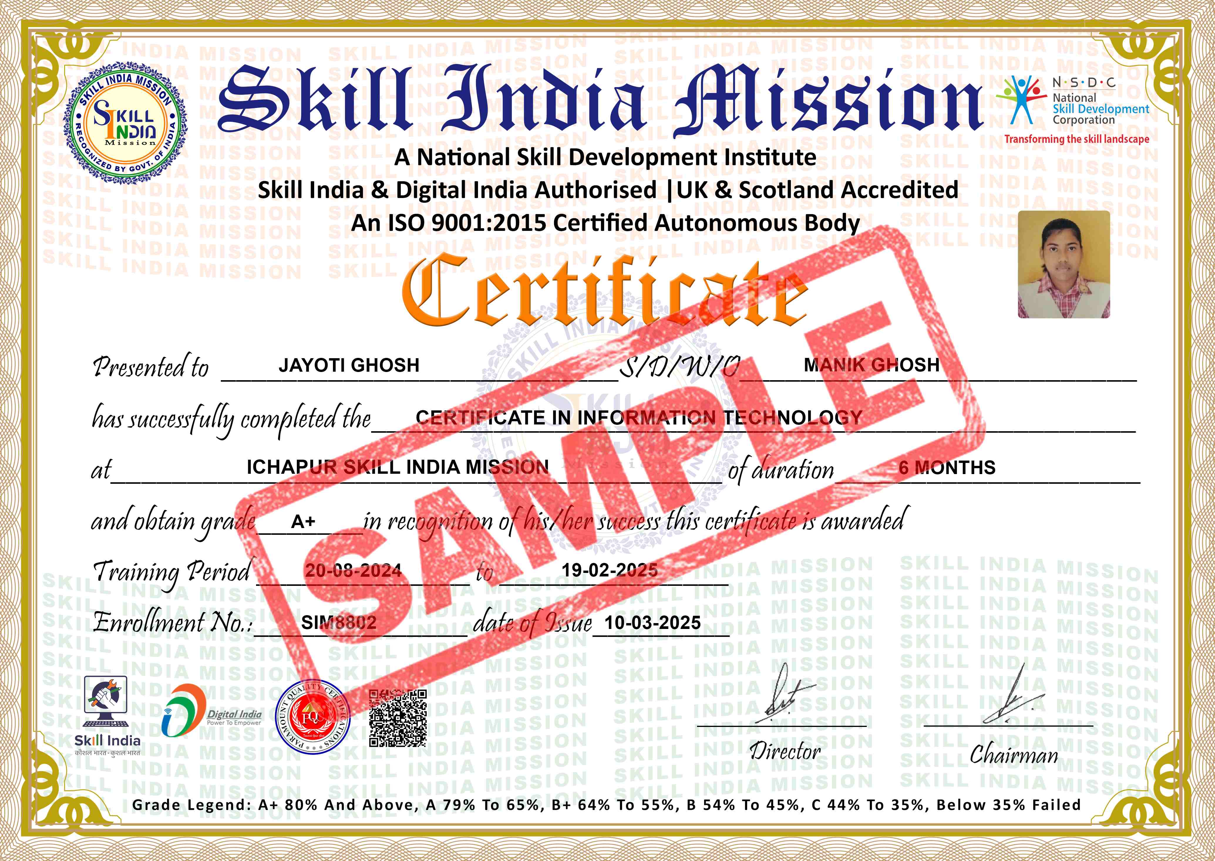 sample-certificate